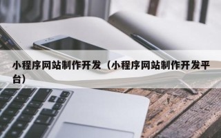 石河子小程序网站制作开发（小程序网站制作开发平台）
